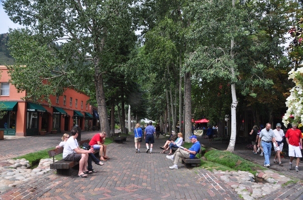 Aspen pedestrian section 